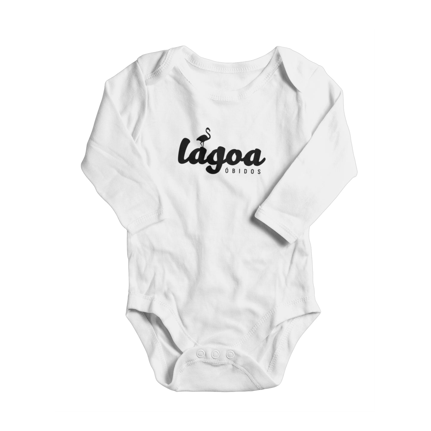 Clam long sleeve baby body