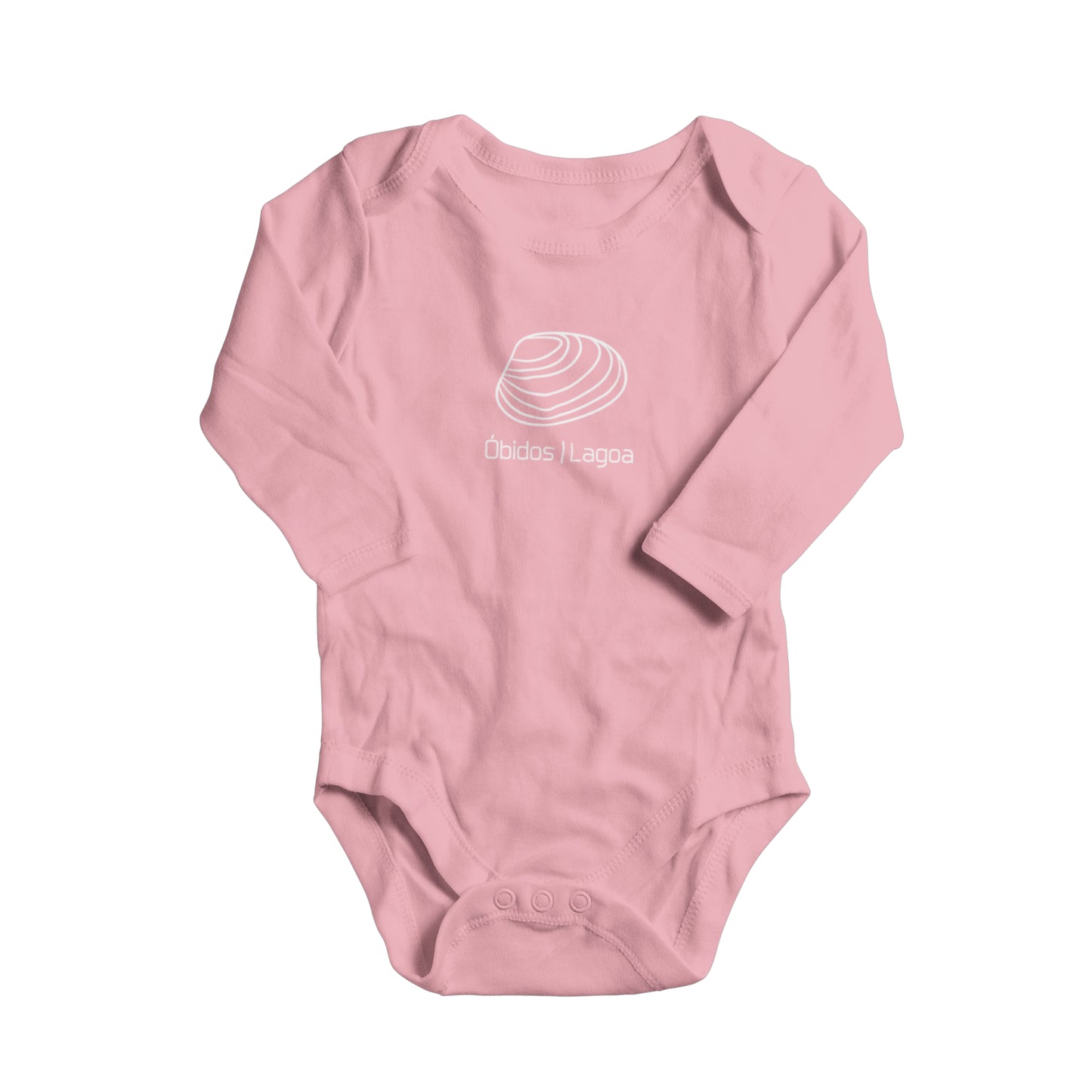 Clam long sleeve baby body