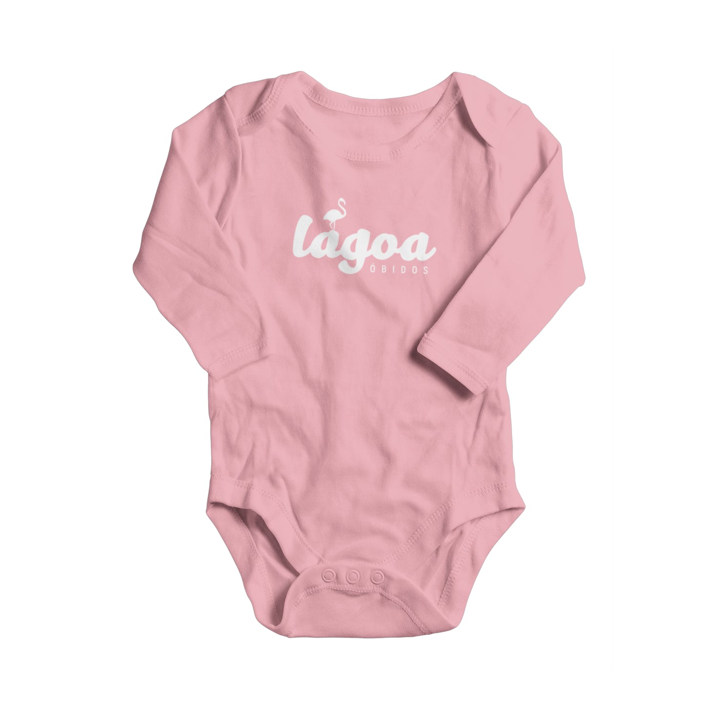 Clam long sleeve baby body