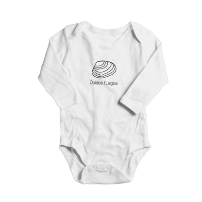 Clam long sleeve baby body