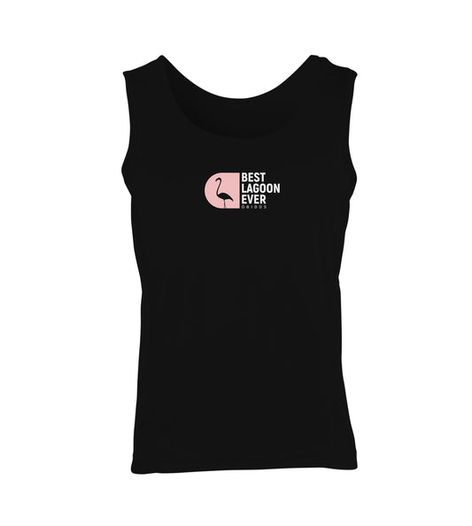 Best Lagoon Ever Sleeveless T-shirt - Flamingo