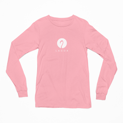 Flamingo long sleeve baby t-shirt - Lagoa