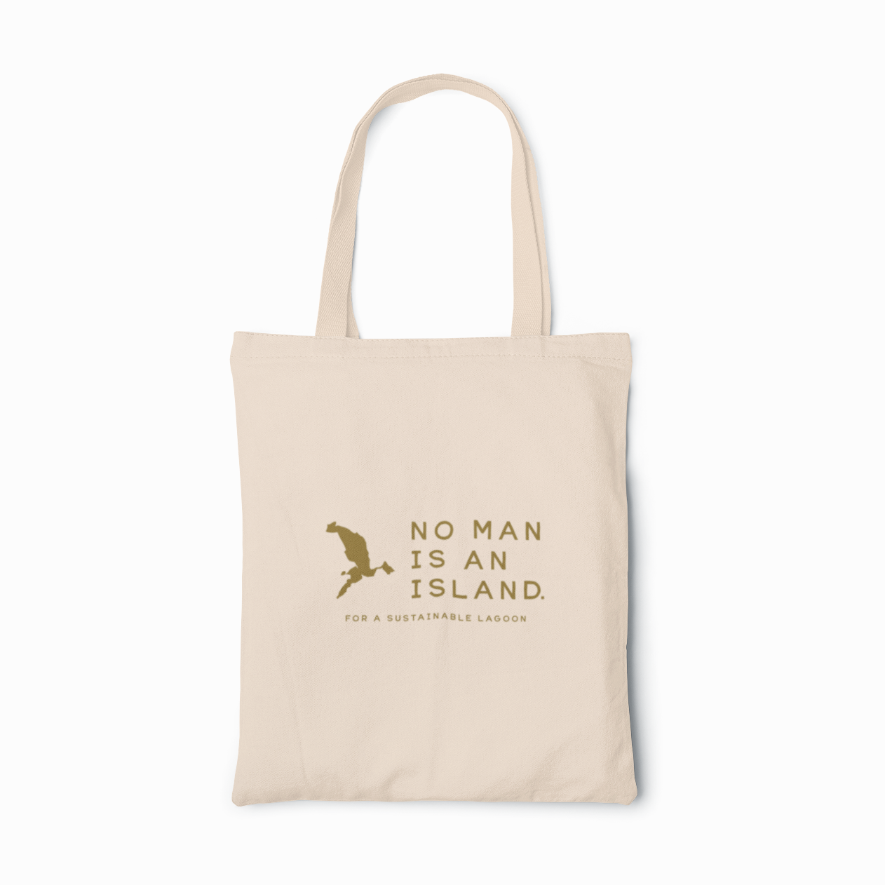 Map Tote bag - No Man Is An Island